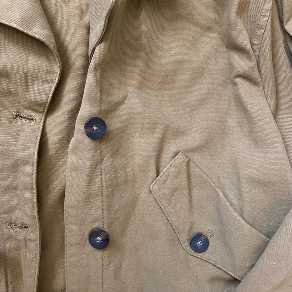 Zara Cargo Utility Style Crop Jacket XL - Picture 4 of 5